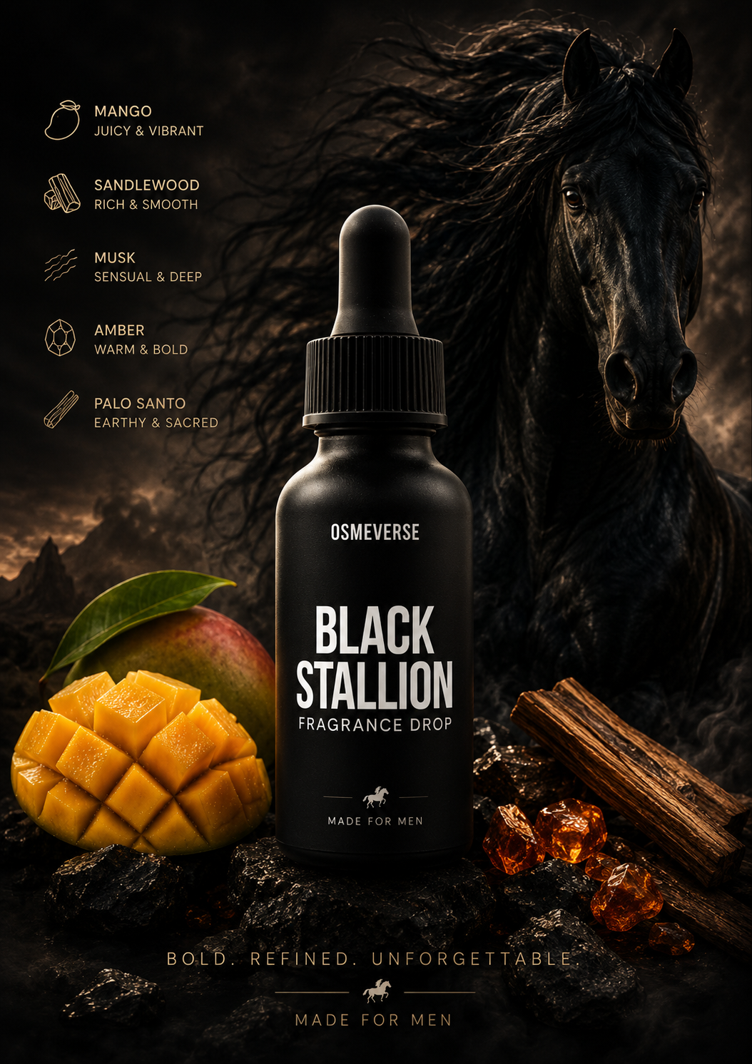 BLACK STALLION THE PHEROMONE OIL (M)